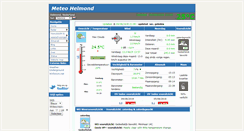 Desktop Screenshot of meteohelmond.nl