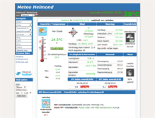 Tablet Screenshot of meteohelmond.nl